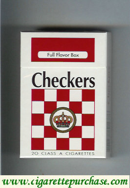Checkers Full Flavor cigarettes